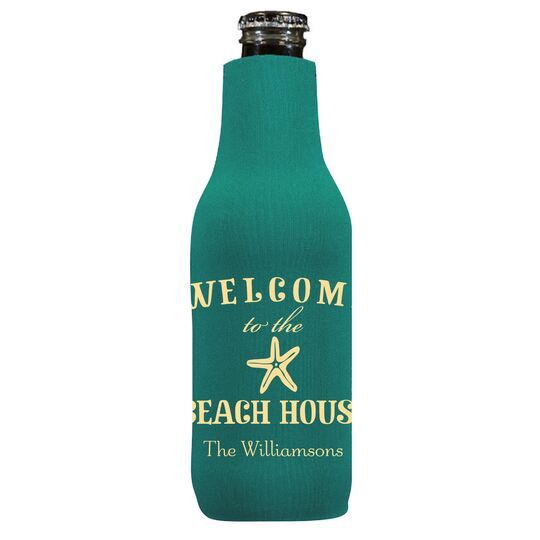 Welcome to the Beach House Bottle Huggers
